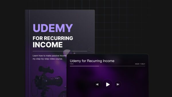 Udemy for Recurring Income (demo)